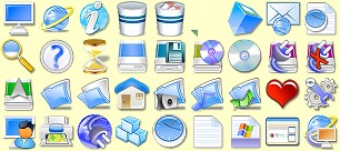 Click to enlarge theme icons