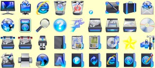 Click to enlarge theme icons