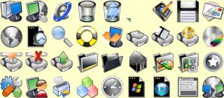 Click to enlarge theme icons