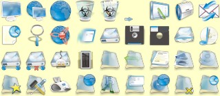 Click to enlarge theme icons