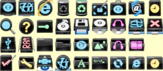 Click to enlarge theme icons