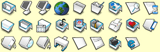 Click to enlarge theme icons