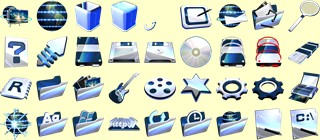 Click to enlarge theme icons