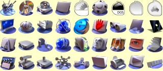 Click to enlarge theme icons