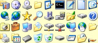 Click to enlarge theme icons