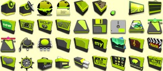 Click to enlarge theme icons