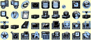 Click to enlarge theme icons