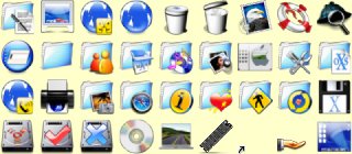 Click to enlarge theme icons