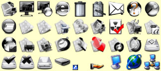 Click to enlarge theme icons