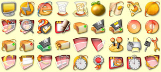 Click to enlarge theme icons