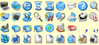 Click to enlarge theme icons