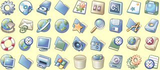 Click to enlarge theme icons