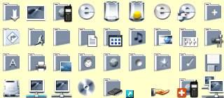 Click to enlarge theme icons