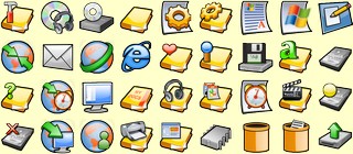 Click to enlarge theme icons