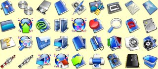 Click to enlarge theme icons