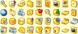 Click to enlarge theme icons