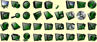Click to enlarge theme icons