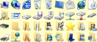 Click to enlarge theme icons