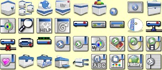 Click to enlarge theme icons